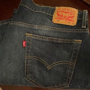 Levi’s 569 stretch jeans 36x30
